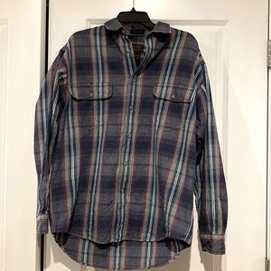 Men’s Large Vintage Eddie Bauer Button Down Long Sleeve
